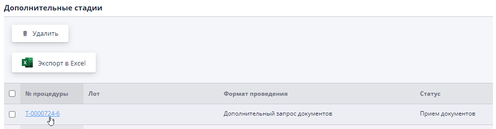 Additional stages of bidding